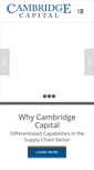 Mobile Screenshot of cambridgecapital.com